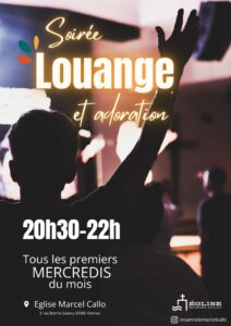 Veillée de louange à l'église Marcel Callo